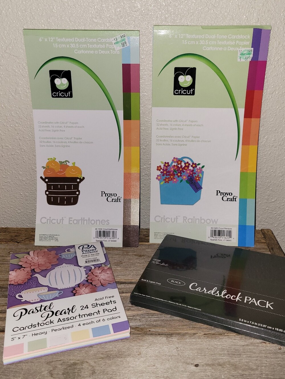 4-Piece Specialty Cardstock Crafting Bundle (Cricut & More) ✂️
